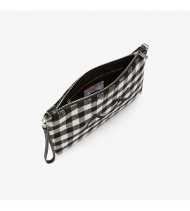 SUN68Pochette in lana check