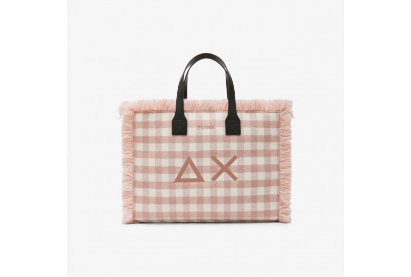 SUN68 Shopping bag midi...