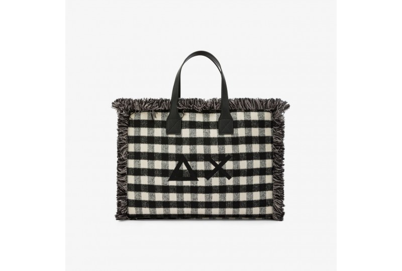 SUN68 Shopping bag midi...