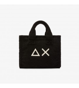 SUN68 Shopping bag midi Cali in teddy