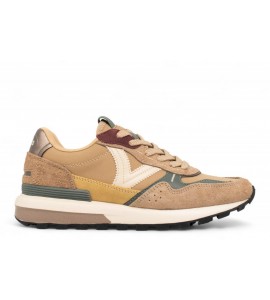 VICTORIA SNEAKERS LUNA CROSTA DI CUOIO BEIGE