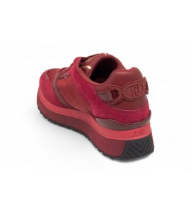 LIU-JO Sneakers MAXI WO platform in pelle