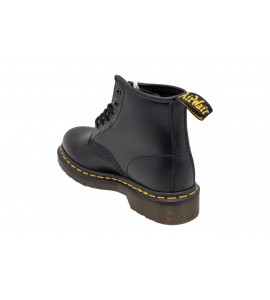 DR. MARTENS ANFIBIO 101 in pelle Smooth con cuciture gialle 26230001