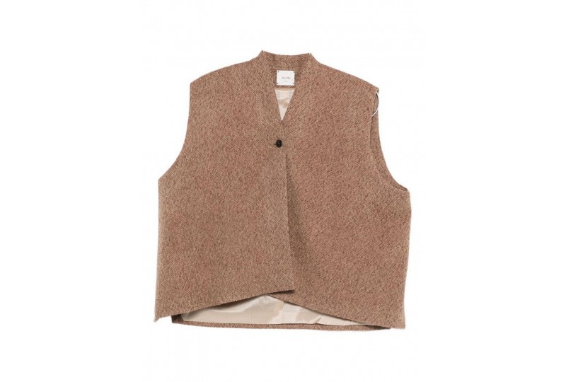 ALYSI Gilet con bottone