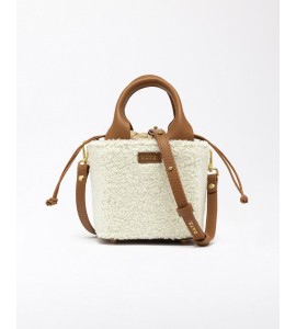 DATE CUBO BAG TEDDY WHITE B431-CB-TD-WH