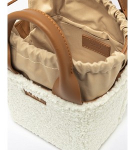 DATE CUBO BAG TEDDY WHITE B431-CB-TD-WH