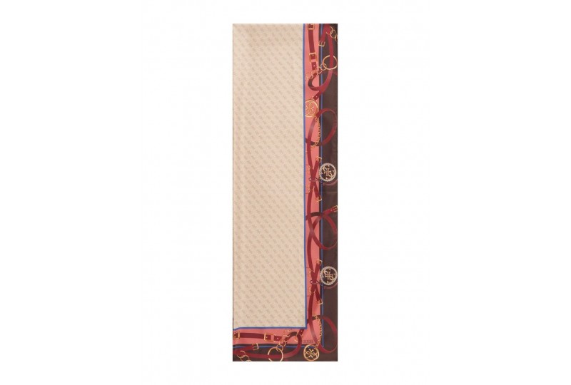 GUESS AW5445POL01 SCARF BROWN