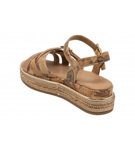 ALVIERO MARTINI SANDALO 2488/0371/X836 GOLD PINK/BEIGE