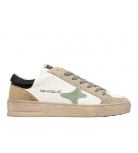 AMA BRAND uomo sneaker 4538 SLAM BIANCO