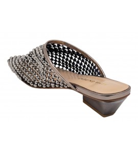 ALMA EN PENA mule V260756 MIRROW PEWTER