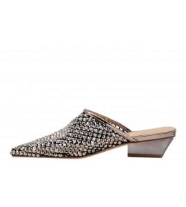 ALMA EN PENA mule V260756 MIRROW PEWTER