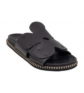 JEIDA CIABATTINA J73 VACCHETTA NERO