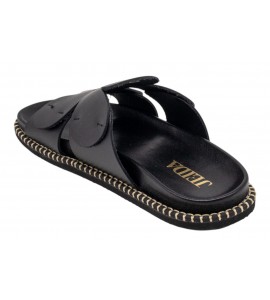 JEIDA CIABATTINA J73 VACCHETTA NERO