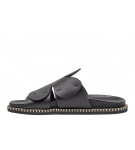 JEIDA CIABATTINA J73 VACCHETTA NERO