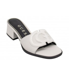 GUESS Sandali in misto pelle Cerinna FLJCNNLEP03 WHITE