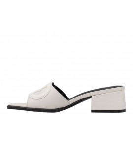 GUESS Sandali in misto pelle Cerinna FLJCNNLEP03 WHITE