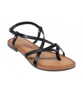 GIOSEPPO DONNA SANDALI   69114 LELEX BLACK