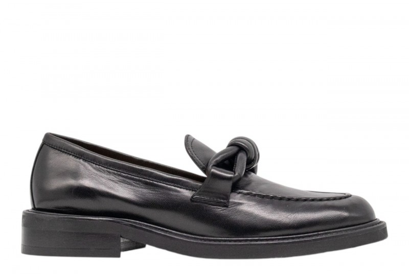 MARA BINI A130 MOCASSINO NERO