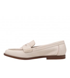 VSL MOCASSINO DONNA IN PELLE 3000 osso