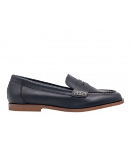 VSL MOCASSINO DONNA IN PELLE 3000 BLU