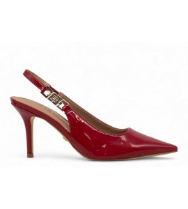 GUESS Sling back NASSHA in vernice