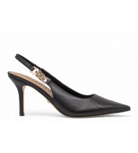 GUESS Sling back NASSHA in vera pelle