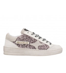 AMA BRAND donna sneaker 4062 SLAM BIANCO/ARGENTO