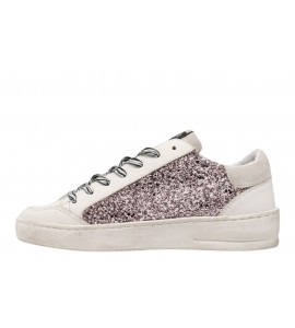 AMA BRAND donna sneaker 4062 SLAM BIANCO/ARGENTO