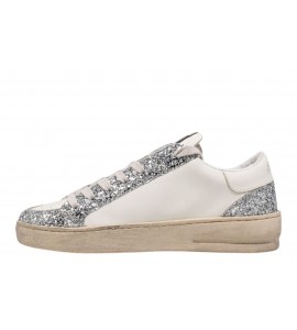 AMA BRAND donna sneaker 4039 SLAM BIANCO/ARGENTO