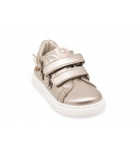 BALDUCCI SNEAKERS IN PELLE CON FIORI