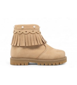 BALDUCCI STIVALETTO CON FRANGE IN SUEDE