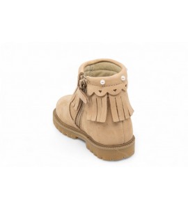 BALDUCCI STIVALETTO CON FRANGE IN SUEDE