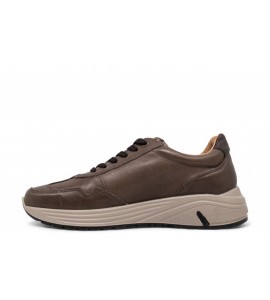 IGI E CO SNEAKERS IN PELLE CON ZIP