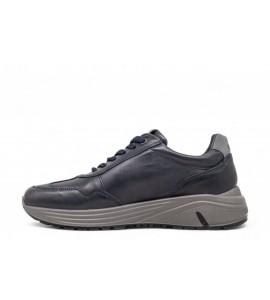 IGI E CO SNEAKERS IN PELLE CON ZIP