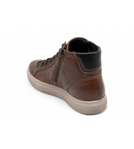 IGI CO SNEAKERS ALTE IN PELLE