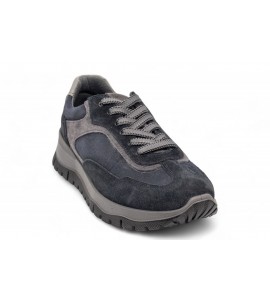 IGI E CO SNEAKERS IN CAMOSCIO
