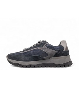 IGI E CO SNEAKERS IN CAMOSCIO
