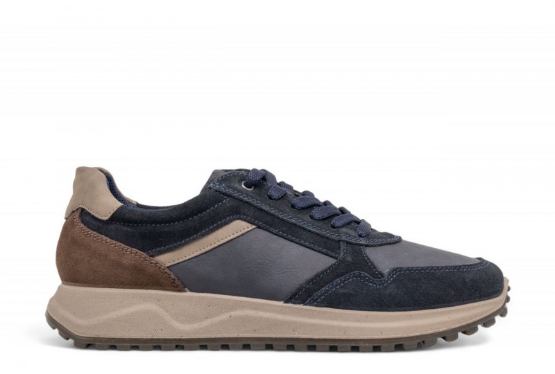 IMAC SNEAKERS IN SUEDE BLUE