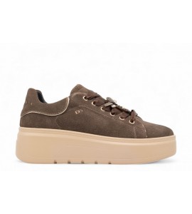DONNA SERENA SNEAKERS PLATFOM IN SUEDE