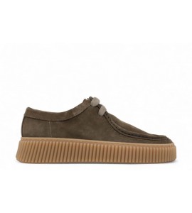 ANTICA CUOIERIA STRINGATA IN SUEDE