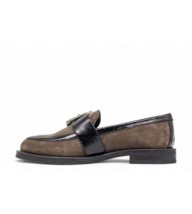 FRAU mocassino in suede