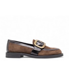 FRAU mocassino in suede