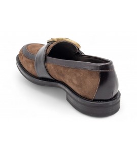 FRAU mocassino in suede