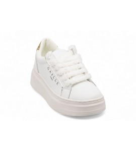 GAELLE Sneakers New Addict In Action Leather Con Inserti Glitter
