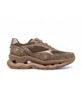 CALLAGHAN sneaker in pelle scamosciata trufa