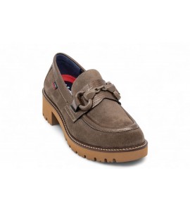 CALLAGHAN mocassino con tacco TRUFA
