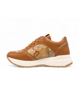 ALVIERO MARTINI SNEAKERS DETTAGLIO GEO LEATHER