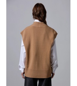 ROBERTO COLLINA GILET SLIPOVER