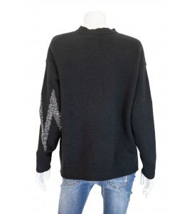 JUCCA MAGLIA GIROCOLLO INTARSIO J4211037
