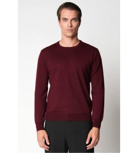BELLWOOD Girocollo rasato in lana merino extrafine fin.14
